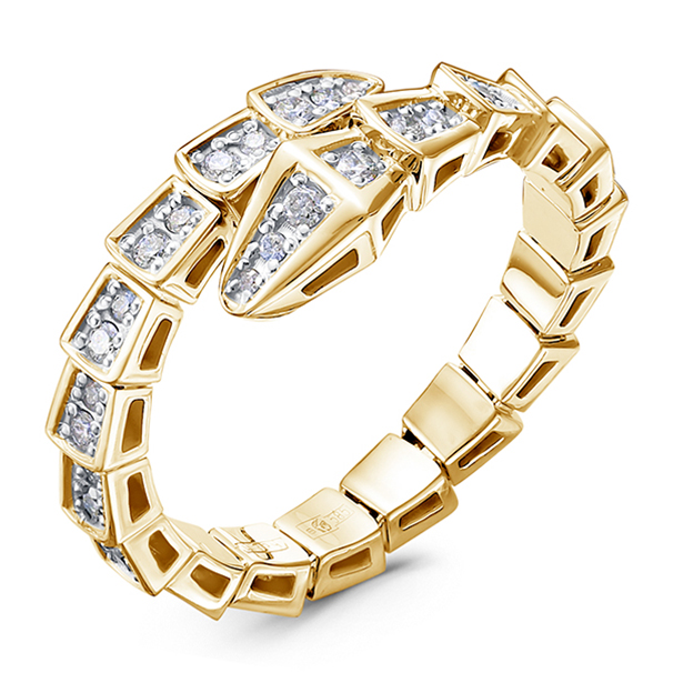 Кольцо, золото, бриллиант, д1101911рл